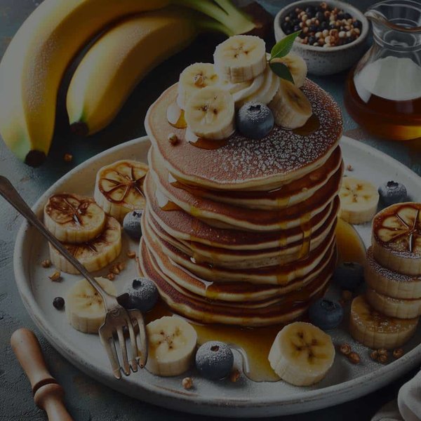 Quelles sont les meilleures recettes de pancakes à la banane sans farine?