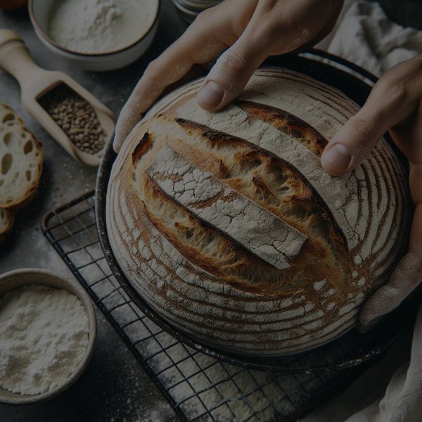 Comment réussir un pain sans pétrissage avec une croûte rustique et une mie aérée ?