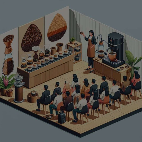 Comment créer une expérience de dégustation de café immersive dans un espace dédié ?